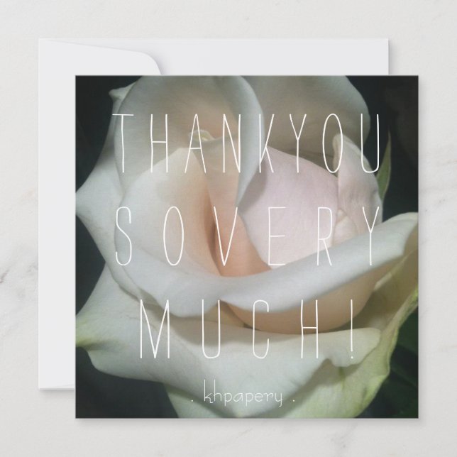 Tarjeta De Agradecimiento ¡Usted es un melocotón! Gracias cardar (Anverso)