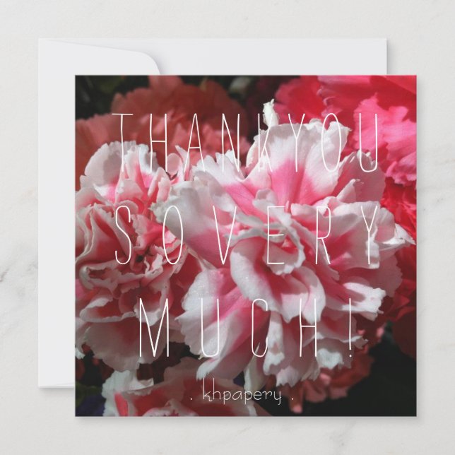 Tarjeta De Agradecimiento ¡Usted es un melocotón! Gracias cardar (Anverso)