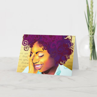 Tarjeta De Agradecimiento Usted Shouln't tiene (gracias)