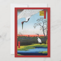 Utagawa Hiroshige - Minowa, Kanasugi, Mikawashima