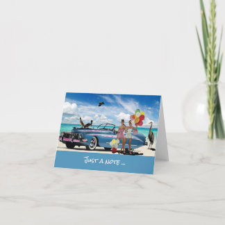 Tarjeta De Agradecimiento Vacaciones