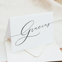 VALENTINA Elegant Typography Script Gracias