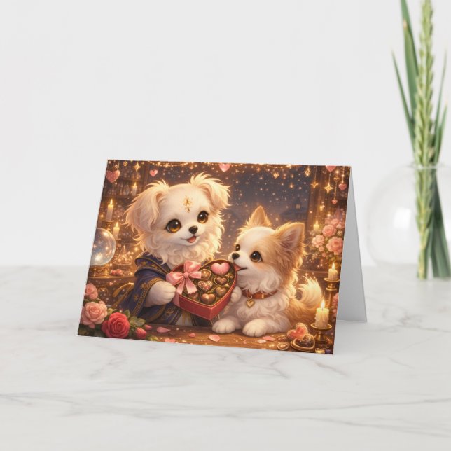 Tarjeta De Agradecimiento Valentine Greeting Card – A Small Moment of Comfor (Anverso)