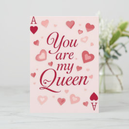 Tarjeta De Agradecimiento Valentine Love Card | Romantic for Him & Her