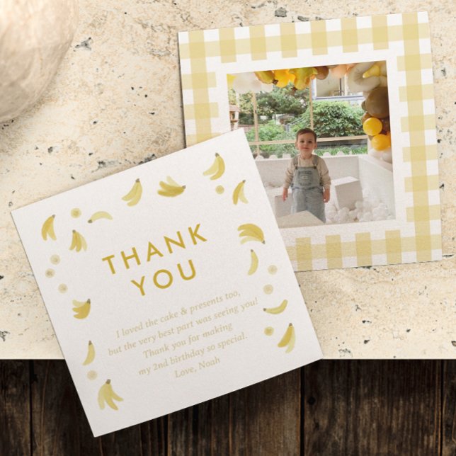 Tarjeta De Agradecimiento ‘Vamos a Volvernos Locos’ Fiesta de Plátano Foto P (Subido por el creador)