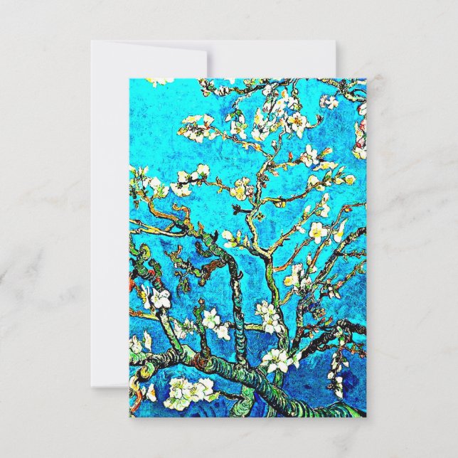 Tarjeta De Agradecimiento Van Gogh - Almond Blossom (Anverso)
