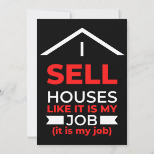 Tarjeta De Agradecimiento Vendo Casas Como Si Fuera Mi Trabajo