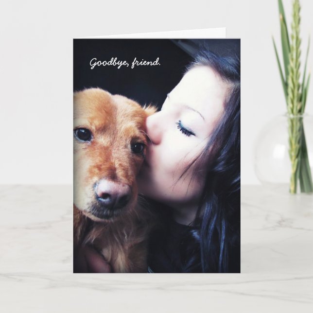 Tarjeta De Agradecimiento Veterinaria Gracias por los Mascotas del puente Ar (Anverso)