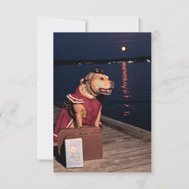 Tarjeta De Agradecimiento Viajero Sailor Dog notecard libro de disfraces div (Anverso)