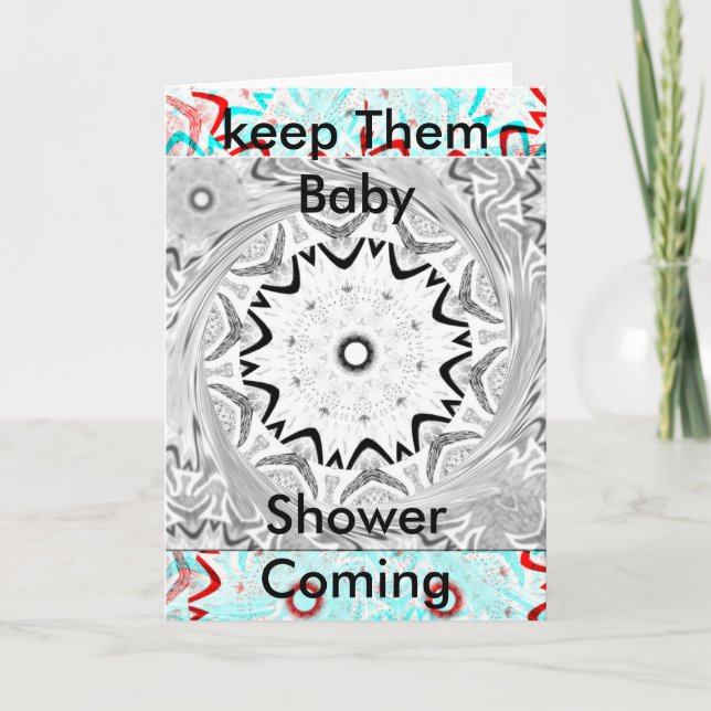 Tarjeta De Agradecimiento Vibrante cultura africana: Una fusión rosa y cian (Anverso)