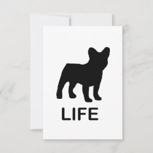 Tarjeta De Agradecimiento vida de bulldog francesa