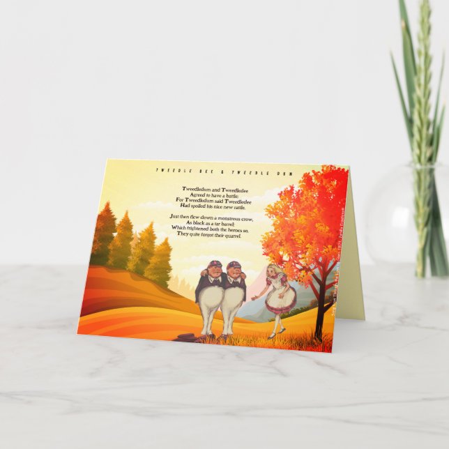 Tarjeta De Agradecimiento Viendo el Tuit de Glass Dee Dum Song Cumpleaños (Anverso)