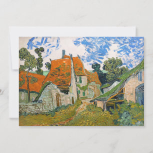 Tarjeta De Agradecimiento Vincent van Gogh - Calle en Auvers-sur-Oise