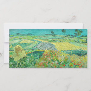 Tarjeta De Agradecimiento Vincent van Gogh - Campos de trigo cerca de Auvers