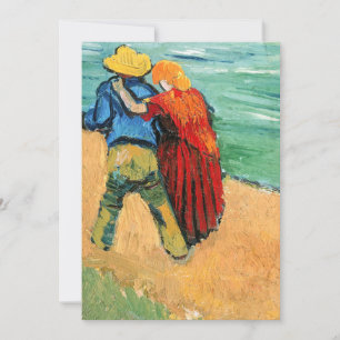 Tarjeta De Agradecimiento Vincent van Gogh - Dos amantes