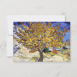 Tarjeta De Agradecimiento Vincent van Gogh - El árbol de las moras