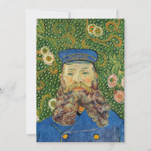 Tarjeta De Agradecimiento Vincent Van Gogh - El cartero Joseph Roulin