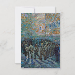Tarjeta De Agradecimiento Vincent van Gogh - El patio de la cárcel