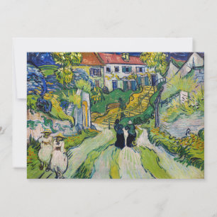 Tarjeta De Agradecimiento Vincent van Gogh - Escalera en Auvers