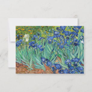 Tarjeta De Agradecimiento Vincent Van Gogh - Lirios
