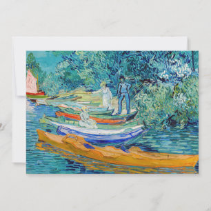 Tarjeta De Agradecimiento Vincent van Gogh - Orilla del Oise en Auvers