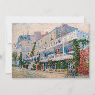 Tarjeta De Agradecimiento Vincent van Gogh - Restaurante de la Sirena