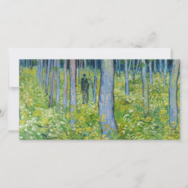 Tarjeta De Agradecimiento Vincent van Gogh - Subcrecimiento con dos figuras