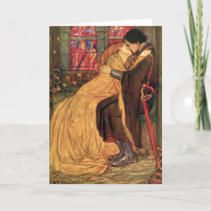 Tarjeta De Agradecimiento Viñeta de Florence Harrison Vintage