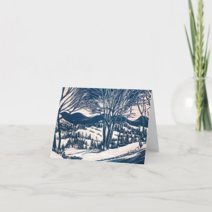 Tarjeta De Agradecimiento Vintage Christmas Gracias