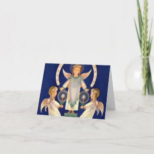 Tarjeta De Agradecimiento Vintage Christmas Gracias