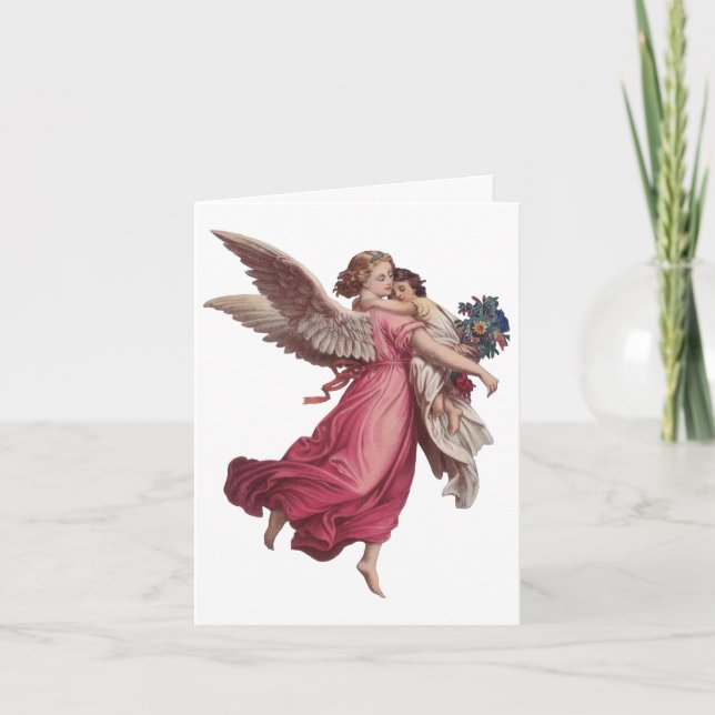 Tarjeta De Agradecimiento Vintage Christmas Gracias (Anverso)