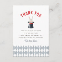 Vintage Circus Bunny Boy Birthday Party