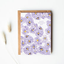 Violetas el Día de la Madre