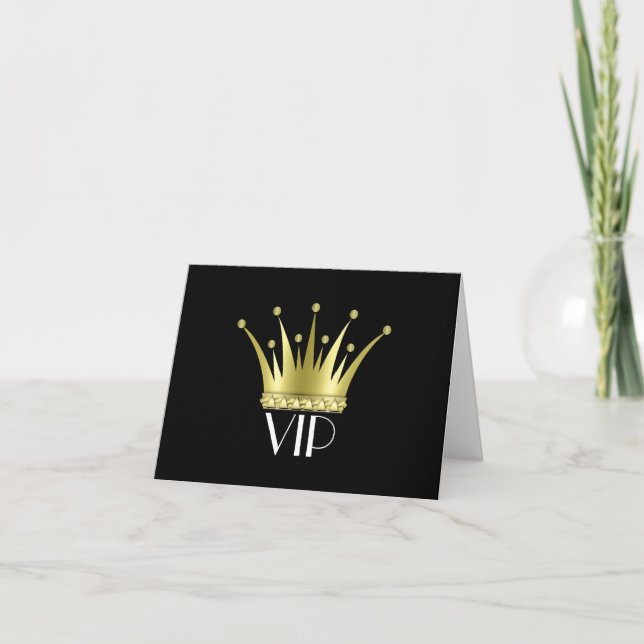 Tarjeta De Agradecimiento VIP Notecard (Anverso)