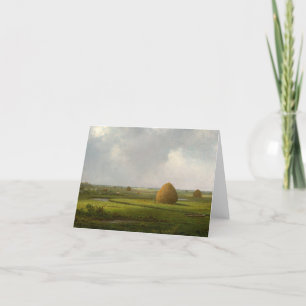 Tarjeta De Agradecimiento Vista de Marshfield, 1876 por Martin Johnson Heade