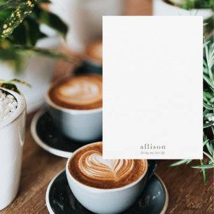 Tarjeta De Agradecimiento Viviendo mi mejor Personalizado de vida Gracias