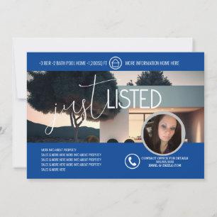 Tarjeta De Agradecimiento Volantes de Negocios de Fotos de Hogares en Venta
