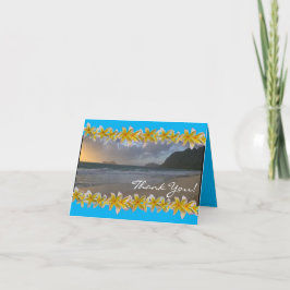 Tarjeta De Agradecimiento Waimanalo Beach Gracias