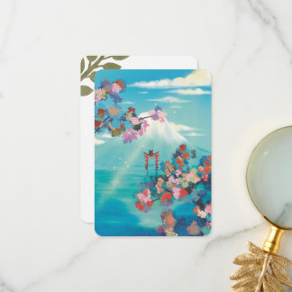 Tarjeta De Agradecimiento Warm Wishes Countryside Postcard