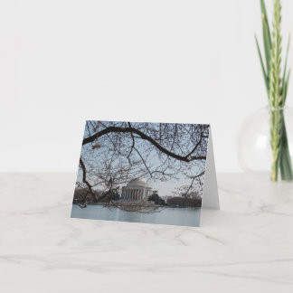 Tarjeta De Agradecimiento Washington DC Notecard