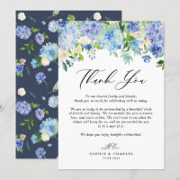 Watercolor Azul Hydrangea Garland Boda Floral