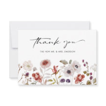 Watercolor Boho Boda Floral