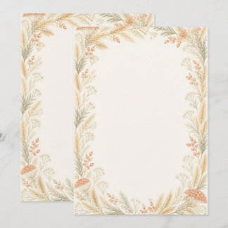 Tarjeta De Agradecimiento Watercolor Wildflower Wedding Thank You Card 