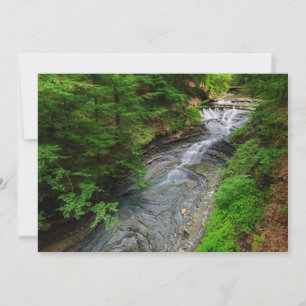 Tarjeta De Agradecimiento Waterfalls   Cuyahoga Valley Ohio