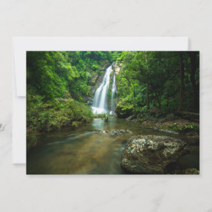 Tarjeta De Agradecimiento Waterfalls Tamnung Waterfall, Phuket Thailand