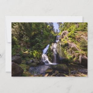 Tarjeta De Agradecimiento Waterfalls   Triberger Wasserfälle, Germany