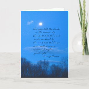 Tarjeta De Agradecimiento WAXING GIBBOUS Greeting Card