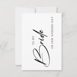 Tarjeta De Agradecimiento Wedding Card for Your Bride or Groom
