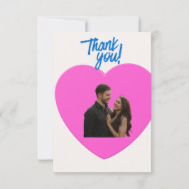 Tarjeta De Agradecimiento Wedding card thank you