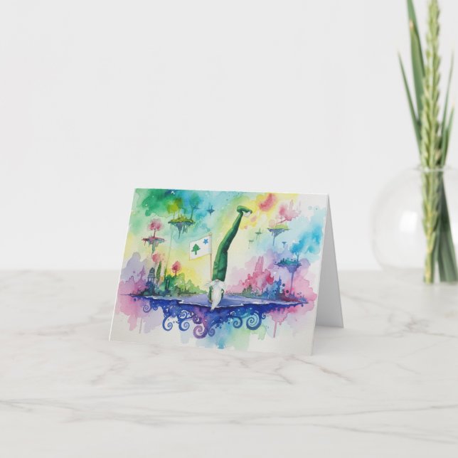 Tarjeta De Agradecimiento Welcome Home (Anverso)